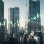 2026年5月22日の日経平均はAI・半導体関連株がけん引し一時1700円超上昇したシーンを表現した画像。